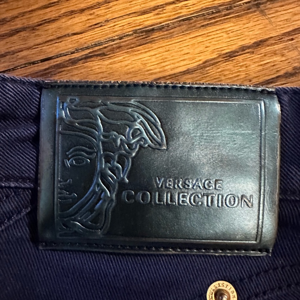 Versace Collection Navy Jeans